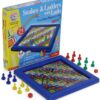 Magnetic Travelling Snakes and Ladders with Ludo
