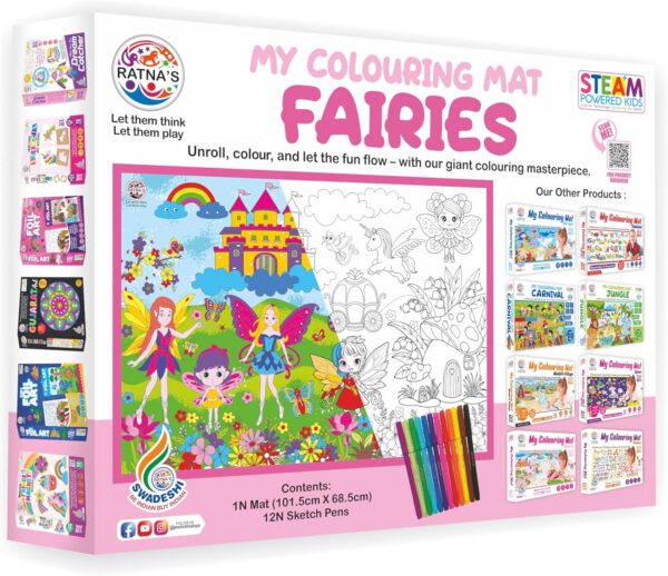 My Coloring Mat Fairies