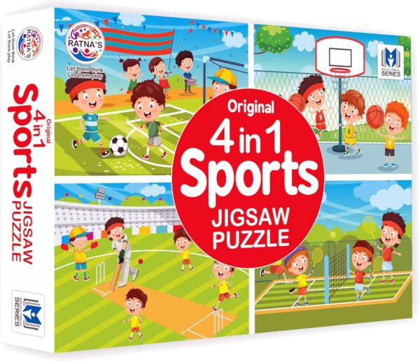 4 in 1 Sports Jigsaw Puzzle