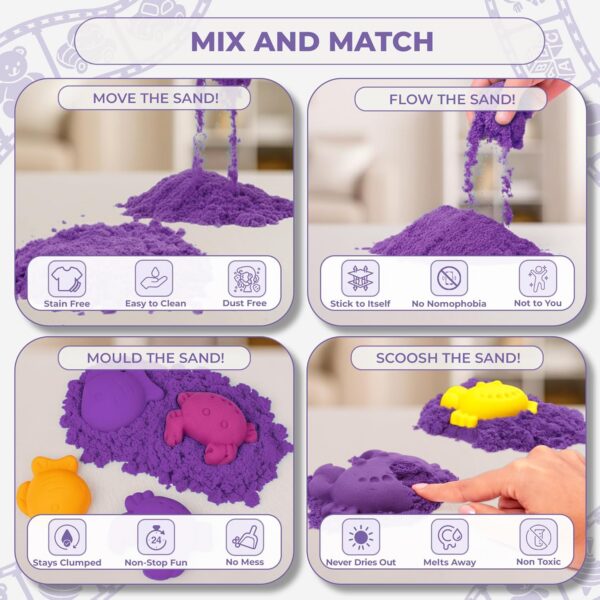 Wonder Sand (Purple, 500g)
