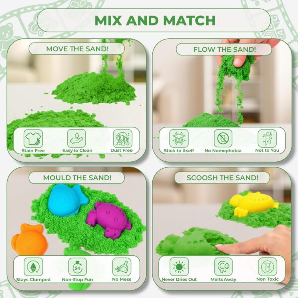 81dmxUE0raL._AC_SL1500_.jpg Wonder Sand 500g (Green Color)