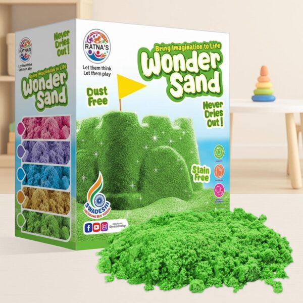 81flw6NROXL._AC_SL1500_.jpg Wonder Sand 500g (Green Color)