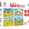 4 in 1 Sports Jigsaw Puzzle
