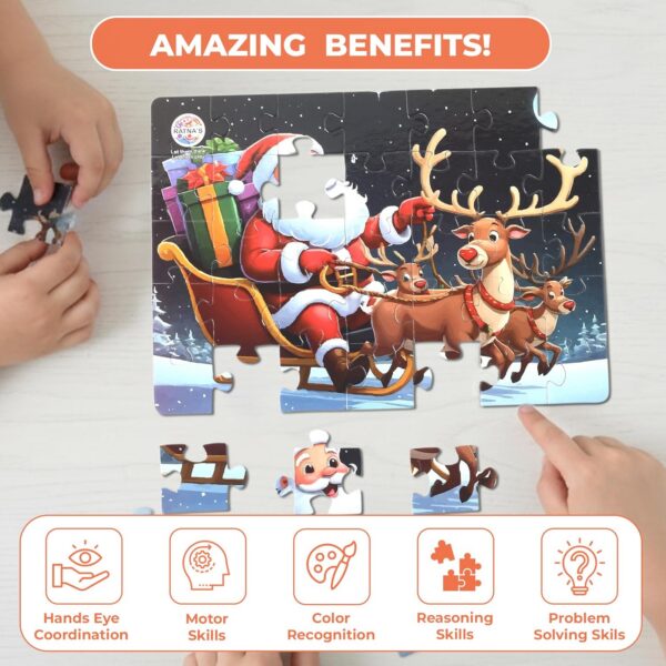 Christmas Carnival 4-in-1 Jigsaw Puzzle
