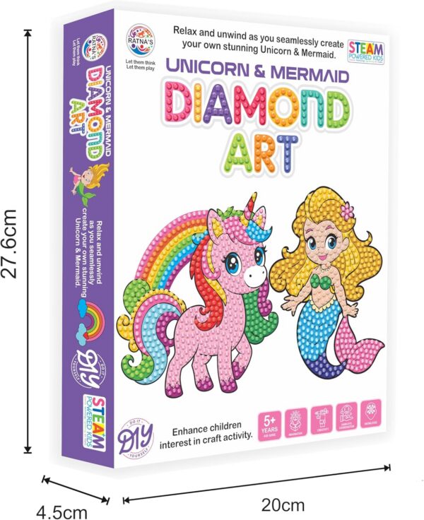 81sjySFvtcL._AC_SL1500_.jpg Unicorn & Mermaid Diamond Art Kit