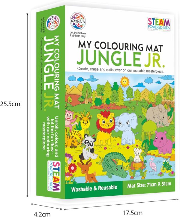 81uOrp57qBL._AC_SL1500_.jpg My Colouring Mat Jungle Junior