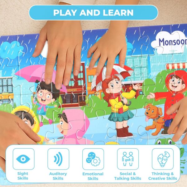 81vx0e-Mo4L._AC_SL1500_.jpg 4 in 1 Indian Seasons Jigsaw Puzzle
