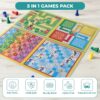5 in 1 Business Senior Coin Board Game