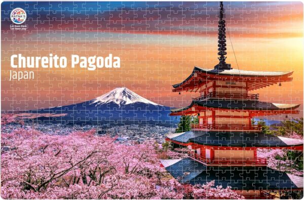 917vomaJ39L._AC_SL1500_.jpg Chureito Pagoda Japan Jigsaw Puzzle