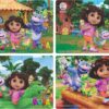 Dora 4-in-1 Jigsaw Puzzle Set