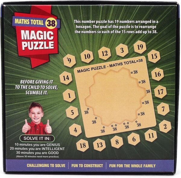 Magic Puzzle Maths Total 38