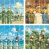 4 in 1 Indian Army Jigsaw Puzzle
