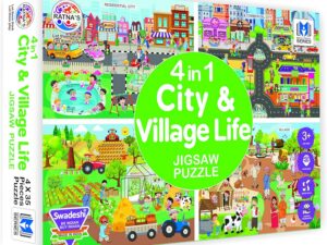 91i6fiqeoL._AC_SL1500_.jpg 4 in 1 City & Village Life Jigsaw Puzzle